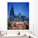 Cologne Cathedral And Christmas Market Wall Mural