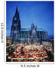 Cologne Cathedral And Christmas Market Wall Mural