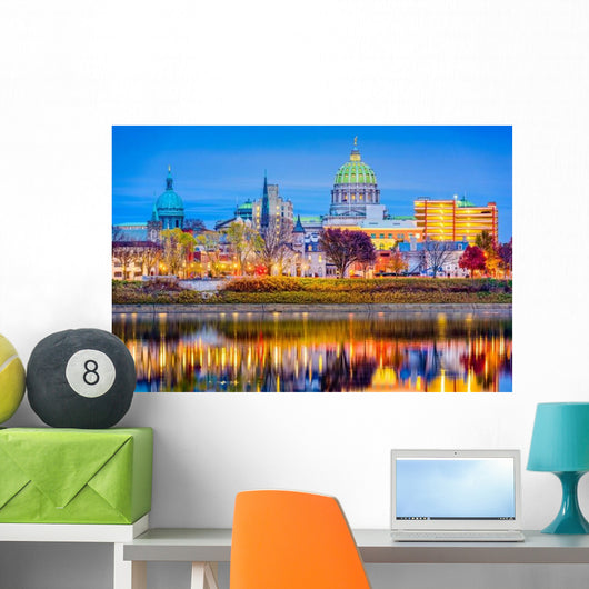 Harrisburg Pennsylvania USA Wall Decal