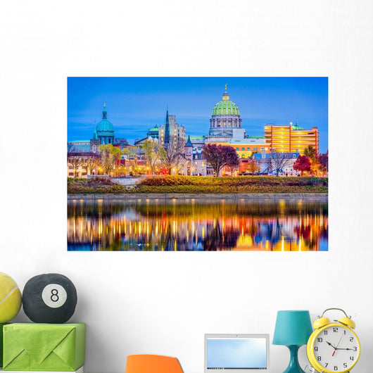 Harrisburg Pennsylvania USA Wall Decal