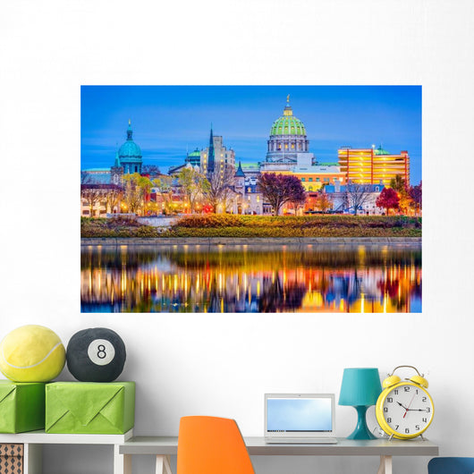 Harrisburg Pennsylvania USA Wall Decal