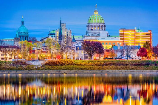 Harrisburg Pennsylvania USA Wall Decal