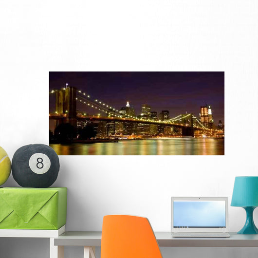 Brooklyn Bridge Wall Decal Design 1