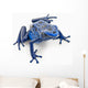 Blue Poison Dart Frog Wall Decal