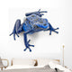 Blue Poison Dart Frog Wall Decal