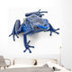 Blue Poison Dart Frog Wall Decal