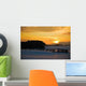 Sunset Winter Wall Decal