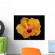 An Orange Hibiscus Wall Mural