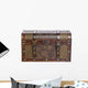 Old Vintage Treasure Chest Wall Decal