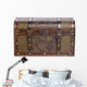 Old Vintage Treasure Chest Wall Decal