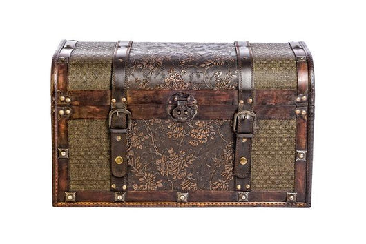Old Vintage Treasure Chest Wall Decal