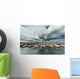 Boats In A Harbor Wall Mural