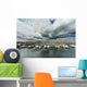 Boats In A Harbor Wall Mural