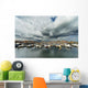 Boats In A Harbor Wall Mural