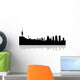 barcelona skyline and landmarks Wall Decal