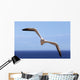 Gannet Flying Over The Water Wall Mural
