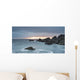 Coastline At Sunset Wall Mural