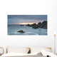 Coastline At Sunset Wall Mural