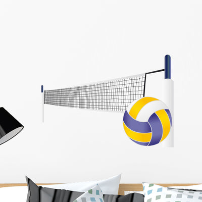 Sport Wall Decal shown on a wall