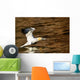 Gannet Flying Away From Water Level Wall Mural