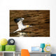 Gannet Flying Away From Water Level Wall Mural