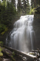 Waterfalls Flowing Down A Rock Cliff Wall Mural