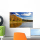 Autumn Deer Lake Wall Decal Design 1