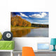 Autumn Deer Lake Wall Decal Design 1