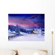 Merry Christmas Happy New Year Wall Mural