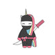 Cute Samurai Ninja Unicorn Wall Decal