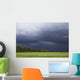 Storm Clouds Over The Prairies Wall Mural