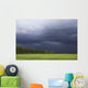 Storm Clouds Over The Prairies Wall Mural