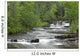 Cascading Falls Along A Creek Wall Mural
