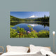 Reflection Of Mount Hood In Trillium Lake In The Oregon Cascades Wall Mural
