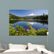 Reflection Of Mount Hood In Trillium Lake In The Oregon Cascades Wall Mural