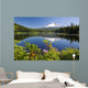 Reflection Of Mount Hood In Trillium Lake In The Oregon Cascades Wall Mural