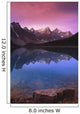 Moraine Lake's Valley Of The Ten Peaks Wall Mural