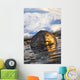 Beaver Swimming Wall Mural