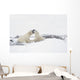 Two Polar Bears Wall Mural