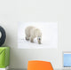A Lone Polar Bear With a Curious Look Wall Mural