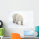 A Lone Polar Bear With a Curious Look Wall Mural