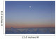 Full Moon At Dusk With Ice On Lake Superior Wall Mural