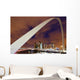 Looking Over The Tyne At Dusk Wall Mural