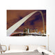 Looking Over The Tyne At Dusk Wall Mural