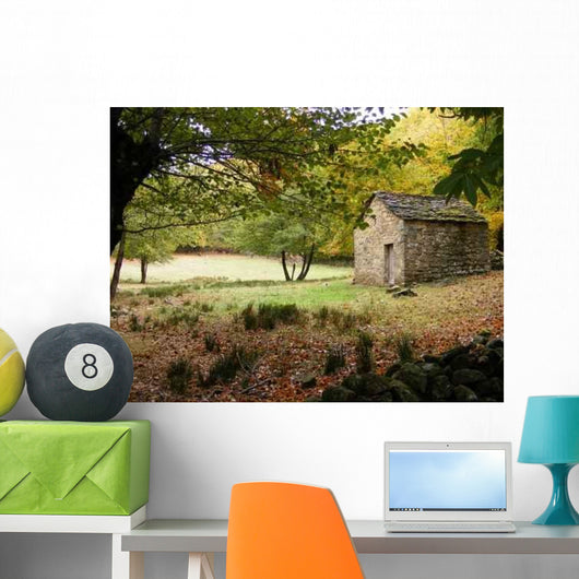 Cabin Woods Chestnut Wall Decal Design 2