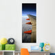 Aeroplane Wing Flying London To Glasgow Wall Mural