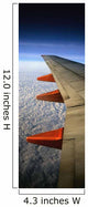 Aeroplane Wing Flying London To Glasgow Wall Mural