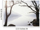 Snowy Trees with Sunrise on the Horizon Wall Mural