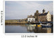 Village Houses And Boats In Harbor Wall Mural