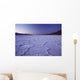 Looking Across The Purple Saltpans At Badwater At Dusk Wall Mural